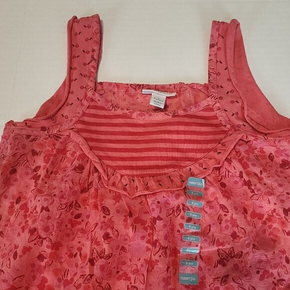 Naartjie girl size 6 sleeveless top tunic New - Picture 3 of 7